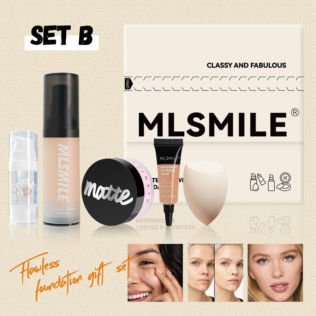 💥Kupite 1 tekoči puder in dobite 1 gratis!✨Mat puder v prahu za nadzor nad oljnatostjo in vlaženje korekcijske podlage