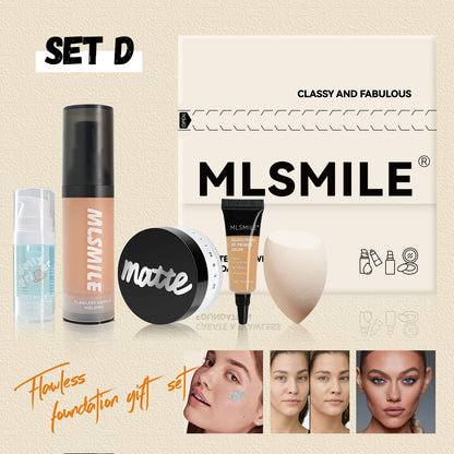 💥Kupite 1 tekoči puder in dobite 1 gratis!✨Mat puder v prahu za nadzor nad oljnatostjo in vlaženje korekcijske podlage