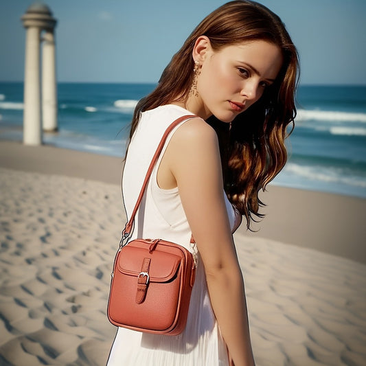 Usnjena torba čez telo