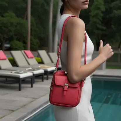 Usnjena torba čez telo