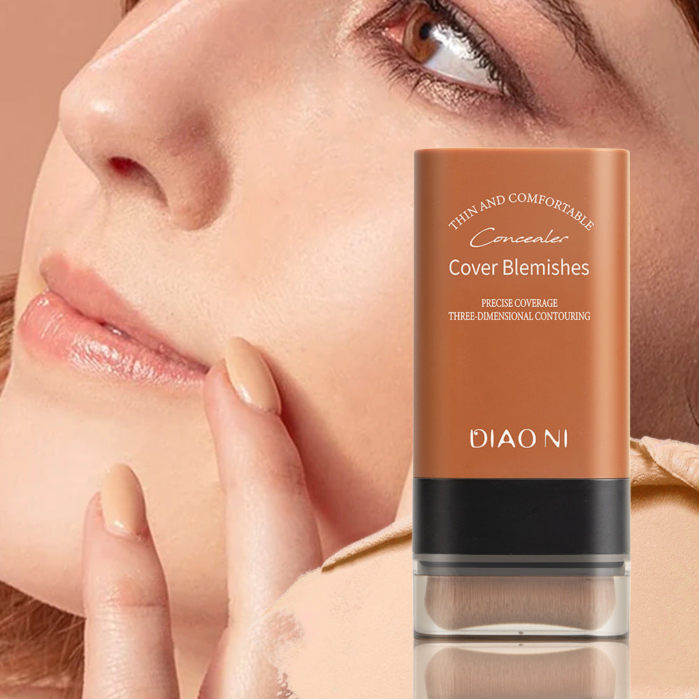 (🔥Kupite 1, dobite 1 gratis🔥)✨2025 Instant Concealing Foundation Stick z vgrajenim čopičem