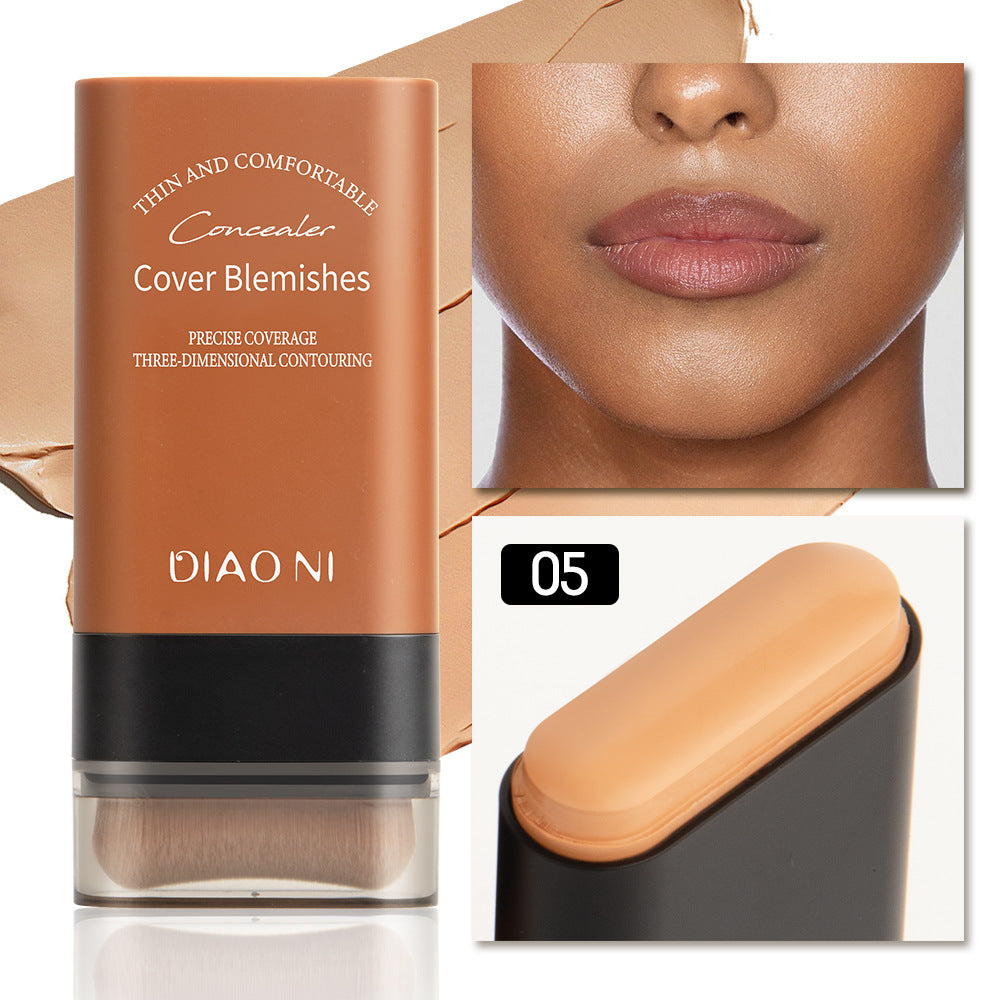 (🔥Kupite 1, dobite 1 gratis🔥)✨2025 Instant Concealing Foundation Stick z vgrajenim čopičem