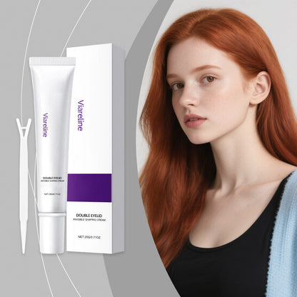 （🔥Kúp 1 získaj 1 zadarmo🔥）Dolgotrajna in nevidna krema za oblikovanje dvojnih vek