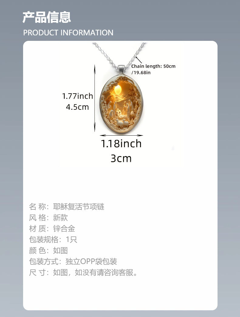 🙏🏻Obesek za rojstvo - Luč vere, večni blagoslov ✨