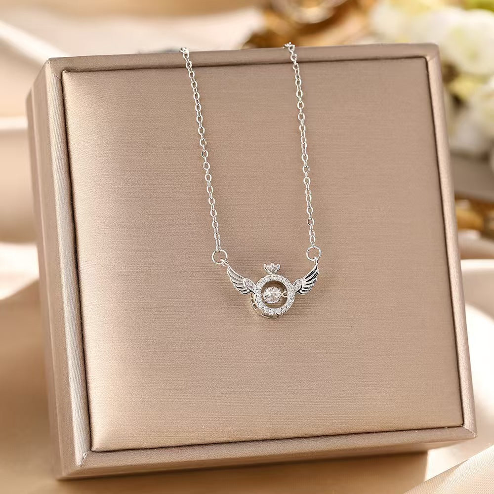 😇 Ogrlica angel varuh – ljubezen & zaščita zdaj! 💕