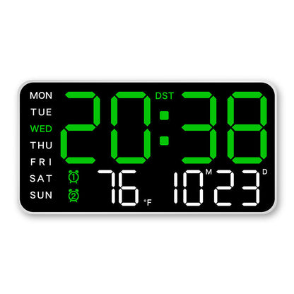 🕒 Velika LED ura vse v enem – zdaj očitno doma! 😍