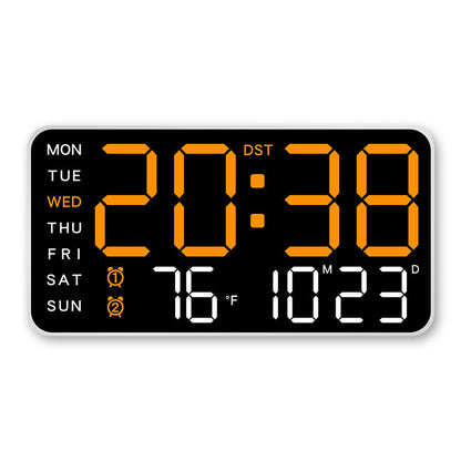🕒 Velika LED ura vse v enem – zdaj očitno doma! 😍