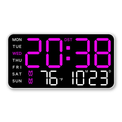 🕒 Velika LED ura vse v enem – zdaj očitno doma! 😍