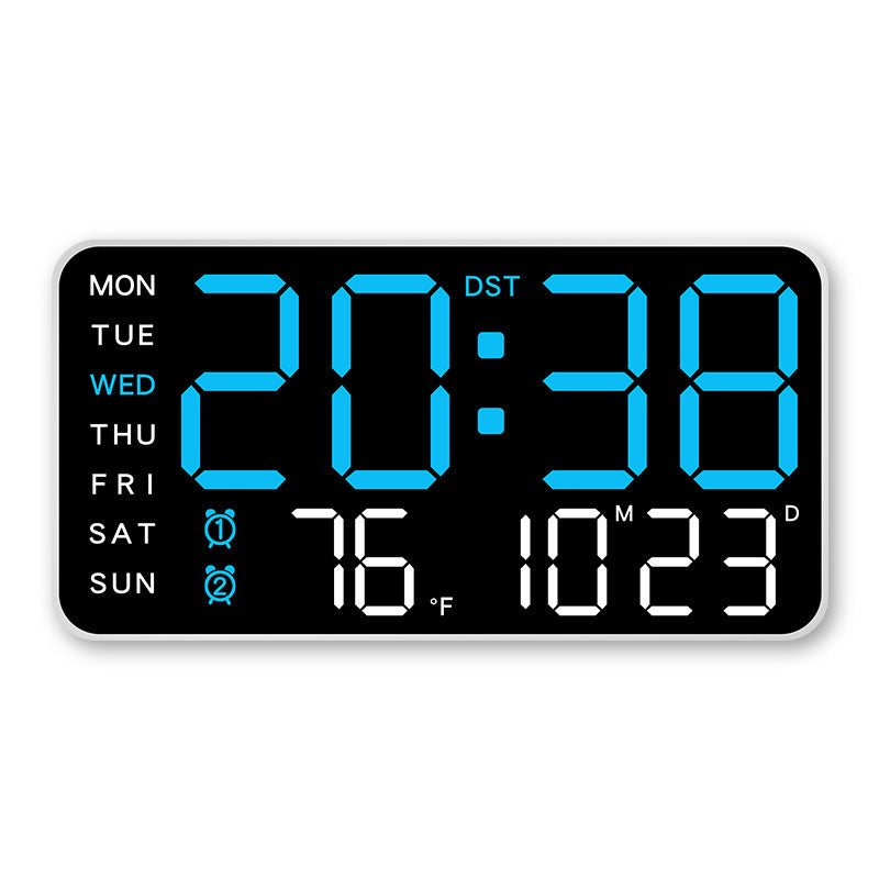 🕒 Velika LED ura vse v enem – zdaj očitno doma! 😍