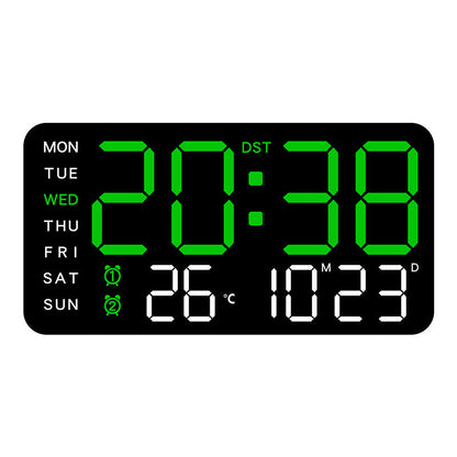 🕒 Velika LED ura vse v enem – zdaj očitno doma! 😍