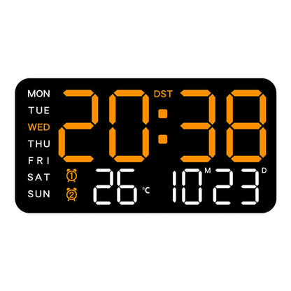 🕒 Velika LED ura vse v enem – zdaj očitno doma! 😍