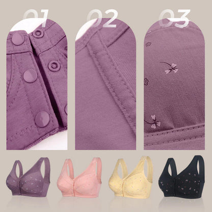 【🎁Drugi kos gratis】Modrček z zapenjanjem spredaj