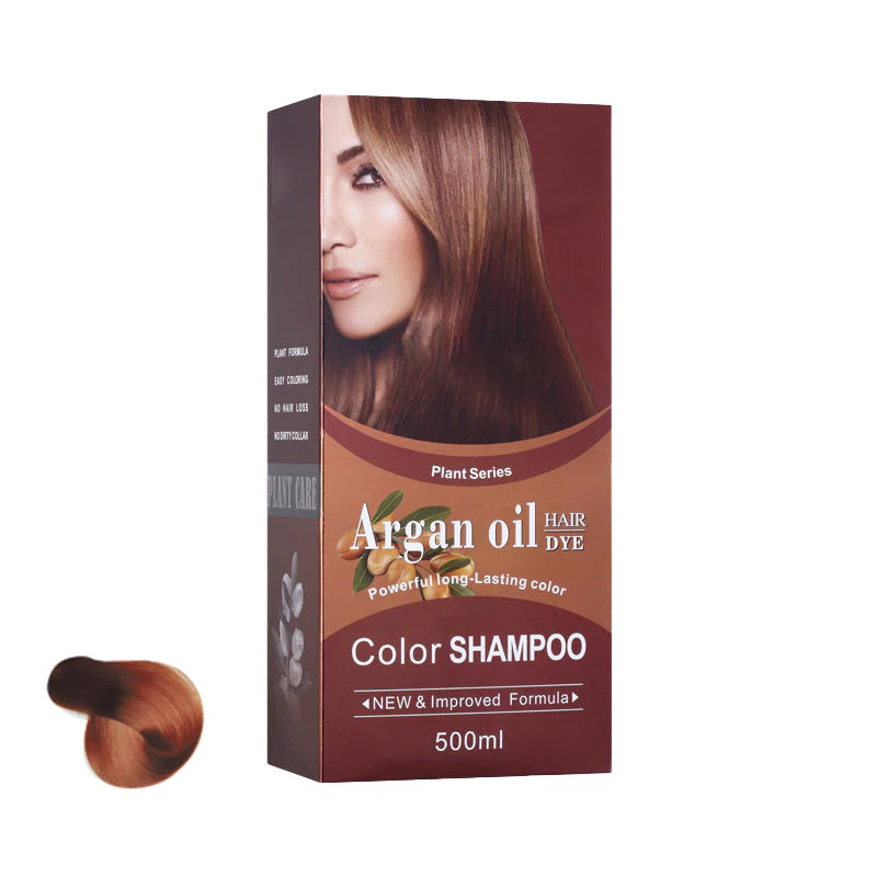 💇‍♀️ Spremenite barvo las v 20 minutah doma – brez salona in brez poškodb! ✨ (2v1 barva + šampon!)