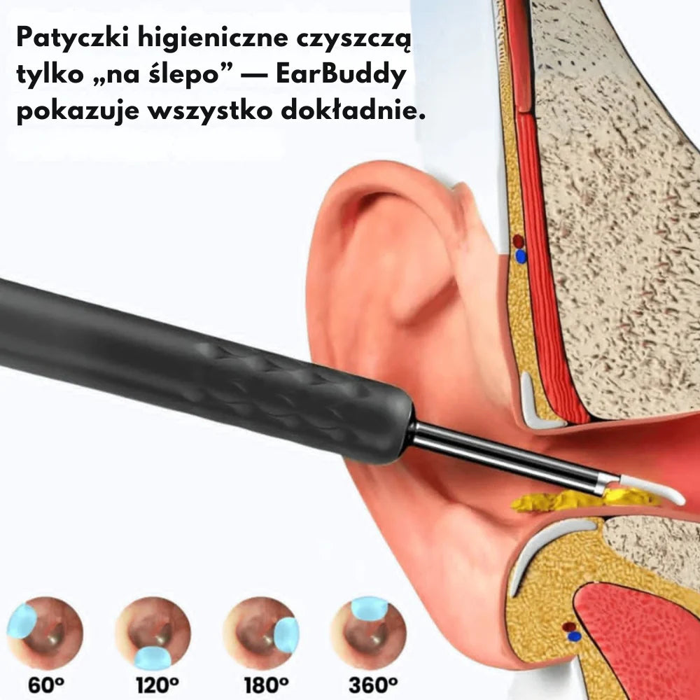 EarBuddy™ - pametni čistilec ušes
