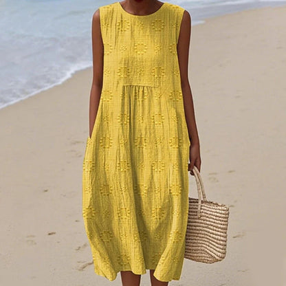 Ženska obleka brez rokavov