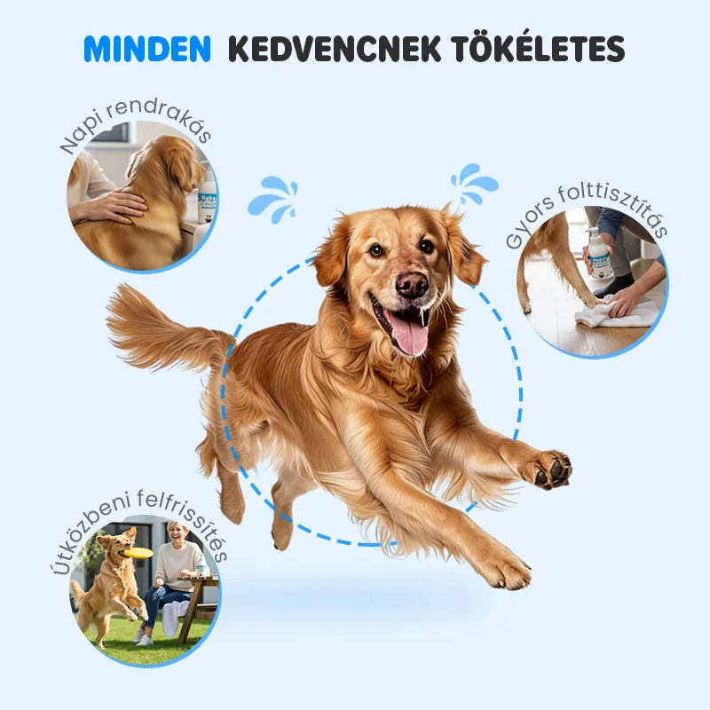 🐱 Jemná dezodorizačná pena na rastlinnej báze pre domáce zvieratá
