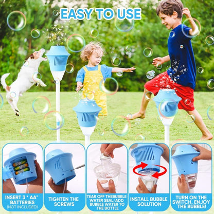 🫧 Svetlobni Bubble Maker z Glasbo – barvni mehurčki za vsako zabavo! 🪩