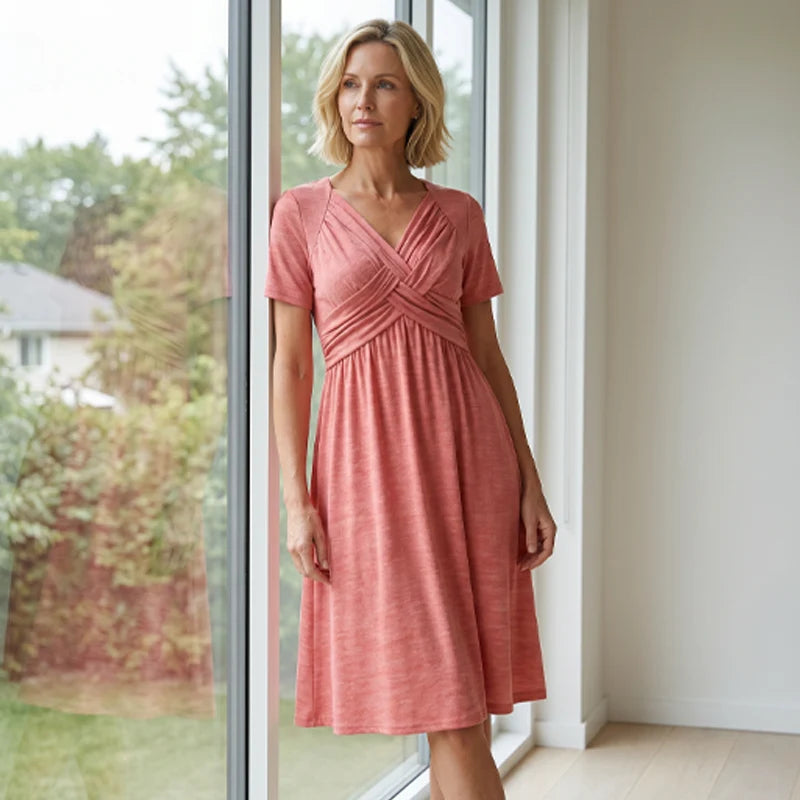 👗 Dolge obleke z V-izrezom – stil in udobje! ✨