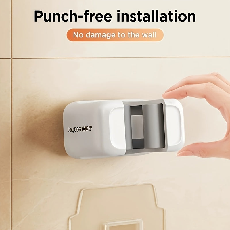 【🎁Več ko kupite, več popustov dobite】Držalo za mop brez vrtanja za kopalnico