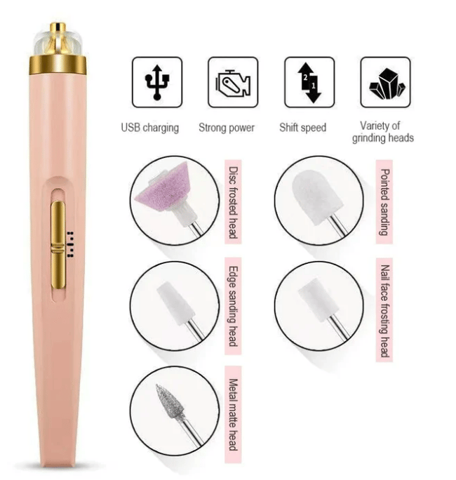 ELEKTRIČNI PROFESIONALNI STROJČEK ZA NOHTE ZA MANIKURO