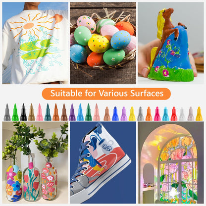 ✨ Bleščeči označevalniki z dvojno konico – brez razmazovanja! 🔥