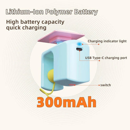 【🐱 Naj se mačke bolje gibljejo】Stropna mačka AutoBounce USB-C