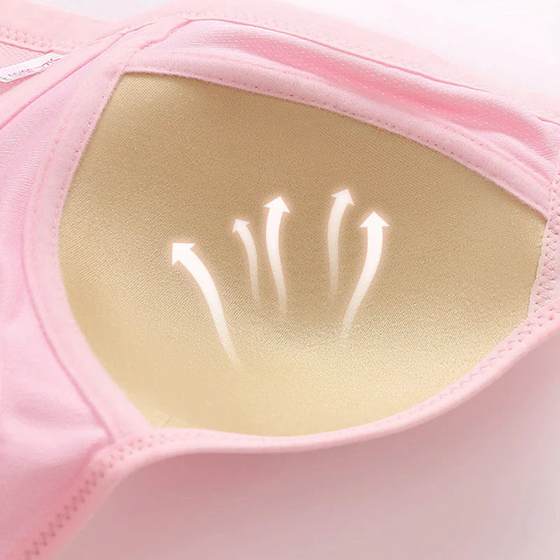 🤩Drugi izdelek -40%🤩Bombažni modrček z zapenjanjem spredaj, zračen in prijazen do kože 【1+1 brezplačno】