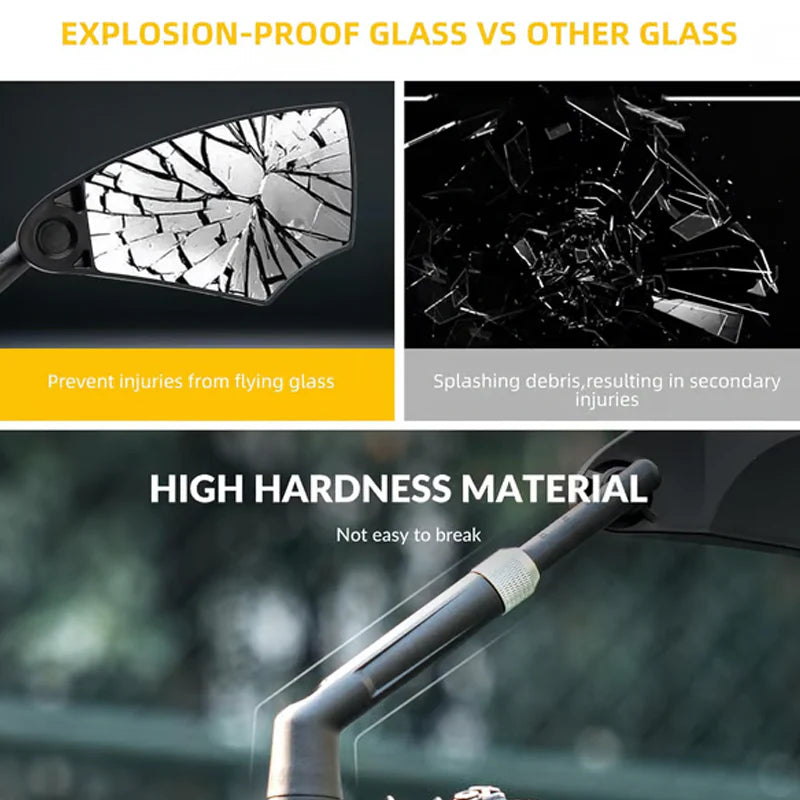 360° nastavljivo ogledalo na krmilu kolesa