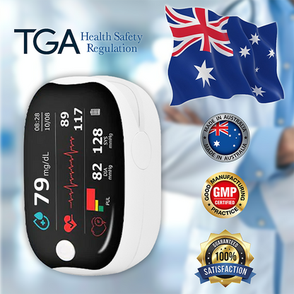 🔬 Laser Glucose Monitor – Brez bolečin, hitro in natančno merjenje krvnega sladkorja!