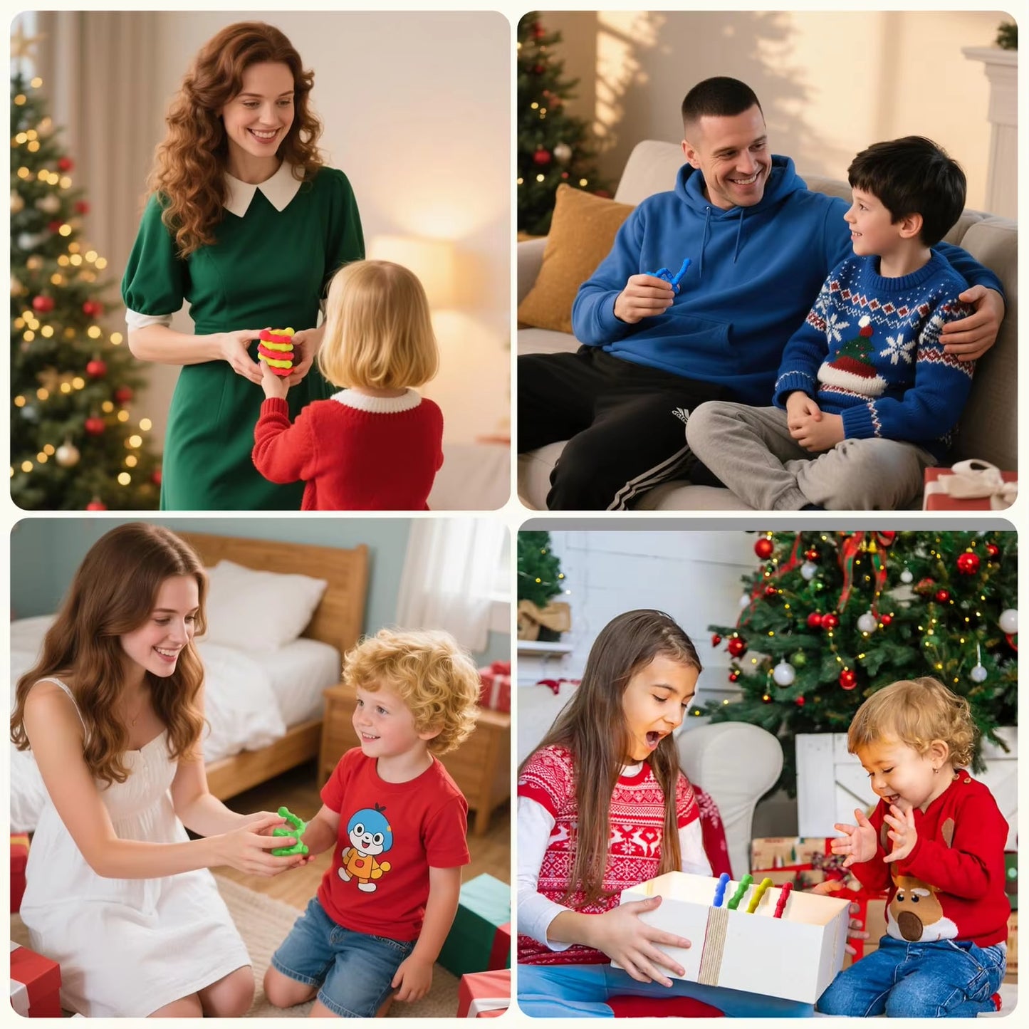 【🔥4 slogi in 4 barve】Silikonska senzorična palica