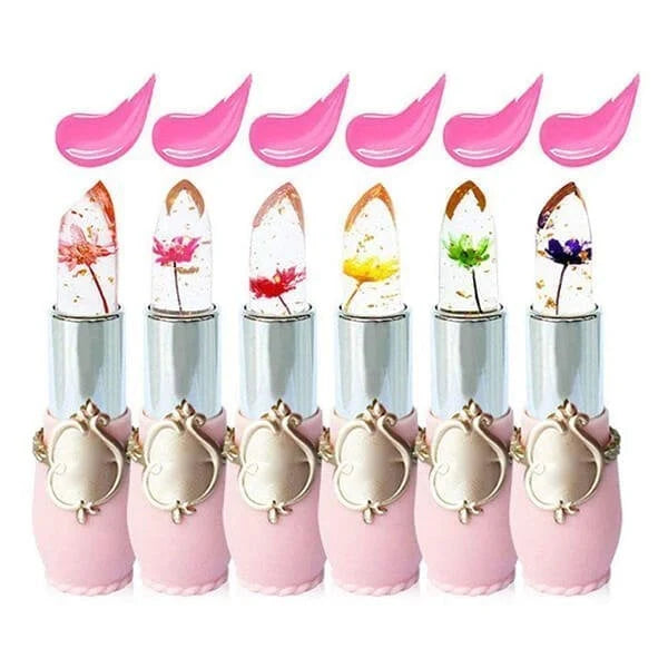 Šminka za ustnice Crystal Jelly Flower, ki spreminja barvo