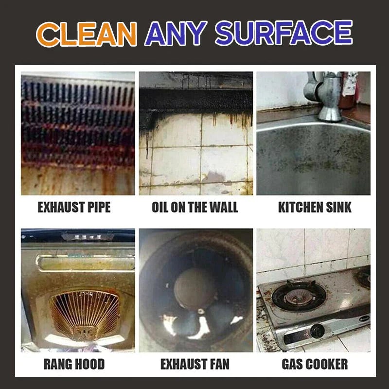 【🎁Več ko kupite, več popustov dobite】Večnamensko čistilo za kuhinjo s peno