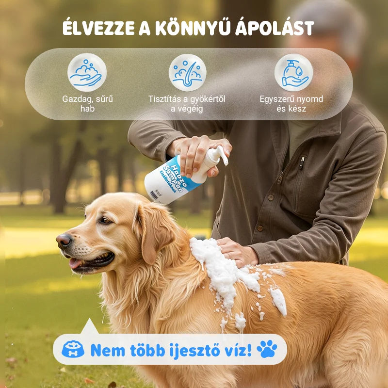 🐱 Jemná dezodorizačná pena na rastlinnej báze pre domáce zvieratá