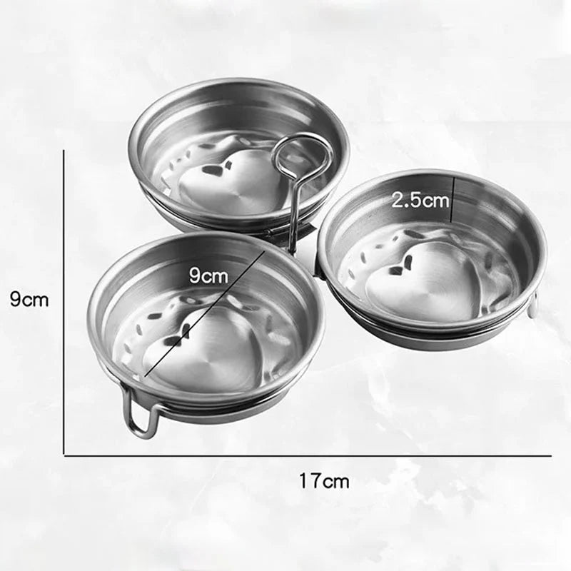 Kuhalnik za jajca iz nerjavečega jekla 304