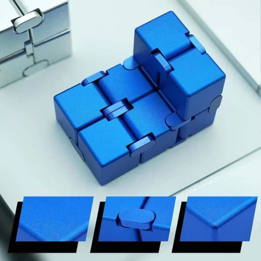 🔄 Neskončna kocka za lajšanje stresa – 360° vrtenje, sprostitev na vsakem koraku! 🧩