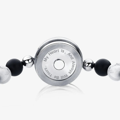 🌙 Zapestnica Sonce in Luna – Ljubezen Na Zapestju, Povezava Čez Razdaljo! 💫