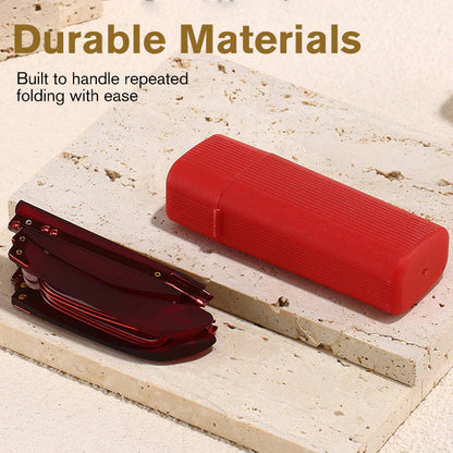 ✨ Zložljive Bralne Očale S Modrim Filtrom – Zaščita Oči In Udobje V Jednem! 🛡️