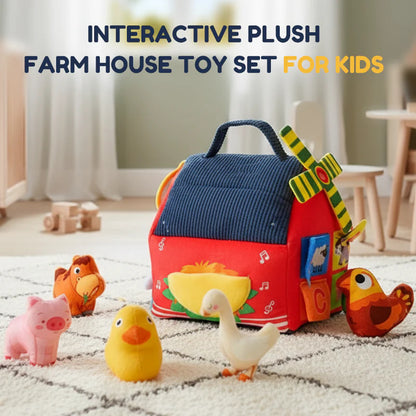 🐄Interaktivni plišasti komplet za kmečko igro za otroke😍