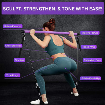 🧘 Pilates Sculpt Bar – Toniraj Telo Brez Napora! 💪