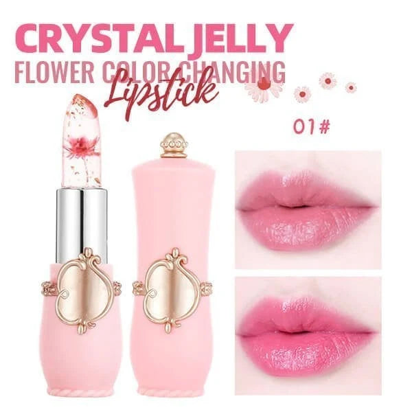 Šminka za ustnice Crystal Jelly Flower, ki spreminja barvo