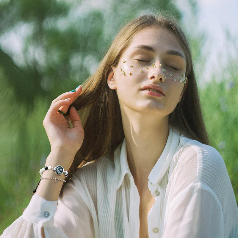 🌙 Zapestnica Sonce in Luna – Ljubezen Na Zapestju, Povezava Čez Razdaljo! 💫