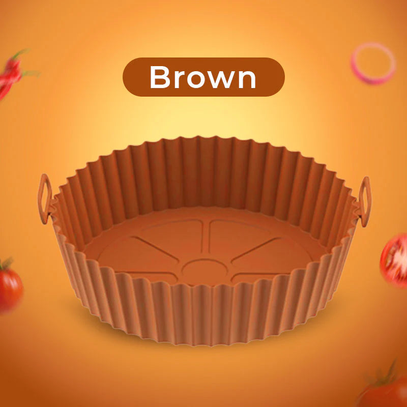 🌟 Silikonski pekač za cvrtnik – varen, nelepljiv in enostaven za zdravno kuhanje! 🍳