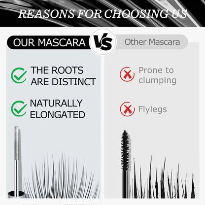 【🎁Več ko kupite, več popustov dobite】Vodoodporna in na znoj odporna maskara za podaljševanje in privijanje las