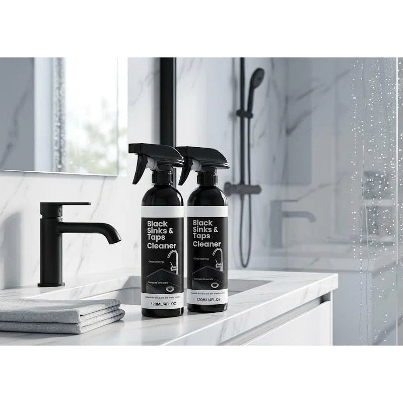 🚿 Spray za odstranjevanje vodnega kamna – za črne umivalnike!