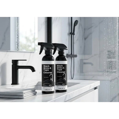 🚿 Spray za odstranjevanje vodnega kamna – za črne umivalnike!