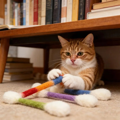 🐱 Interaktivna igrača za mačko z mačjo meto!