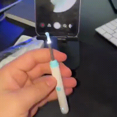 🔦 Vizualni čistilnik ušes s kamero – vidite, kar čistite! 📱