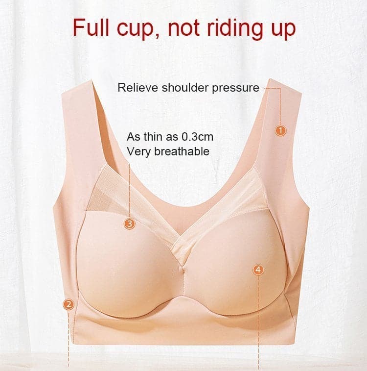 Sexy brezdrátové podprsenky push up【1+1 zdarma】