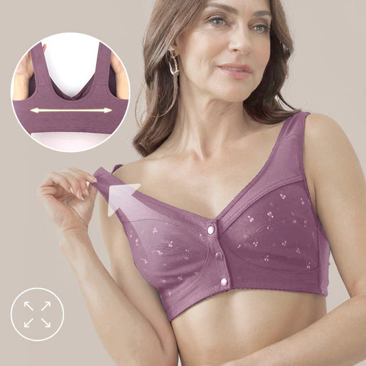 【🎁Drugi kos gratis】Modrček z zapenjanjem spredaj