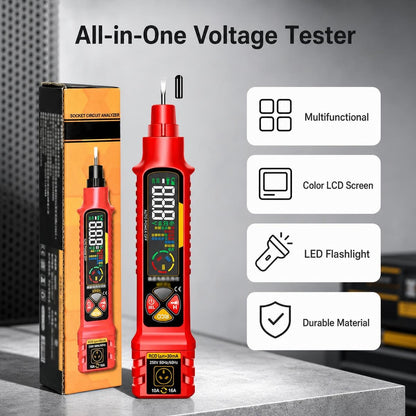 ⚡ Večfunkcijsko pametno merilo moči v obliki pisala 🛡️👨‍🔧 Izogibajte se nevarnosti električnega udara! ⚠️